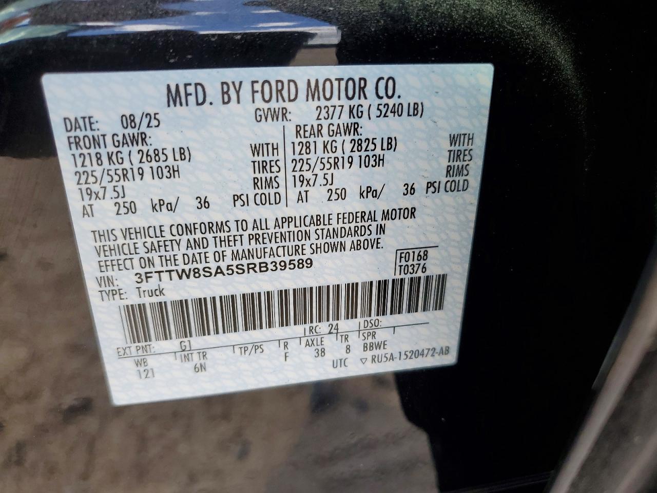 2025 Ford Maverick Lariat