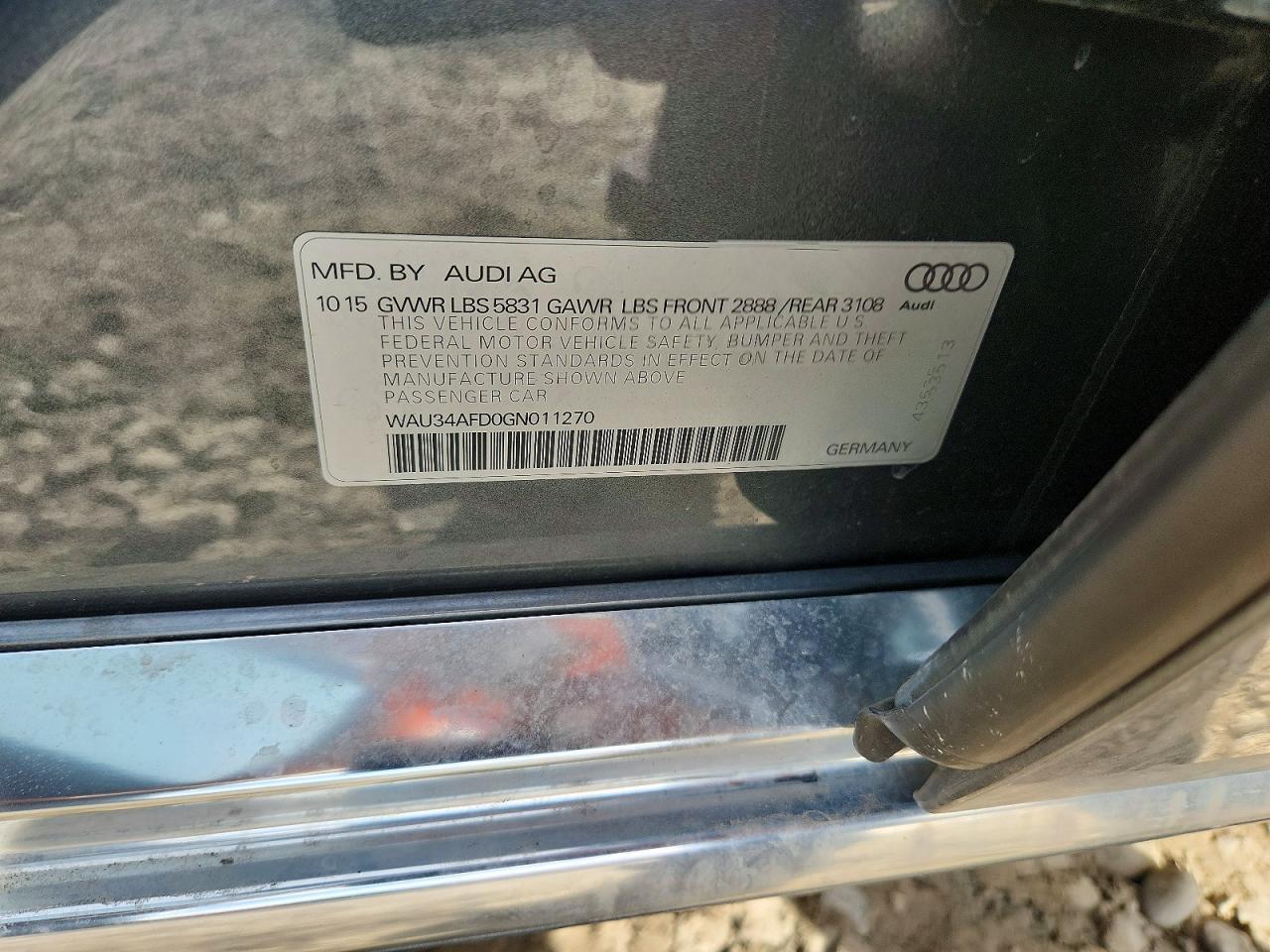 2016 Audi A8 l Quattro