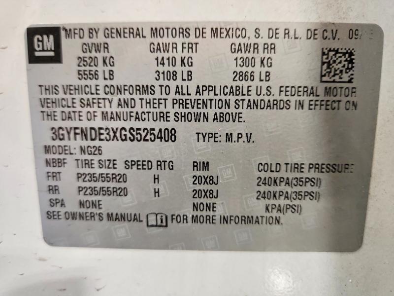 2016 Cadillac Srx Premium Collection