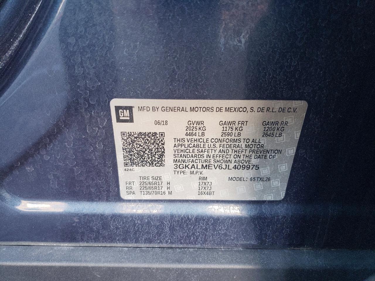 2018 GMC Terrain sle