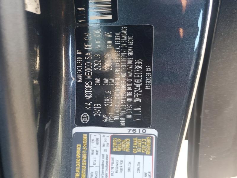2020 KIA Forte lxs