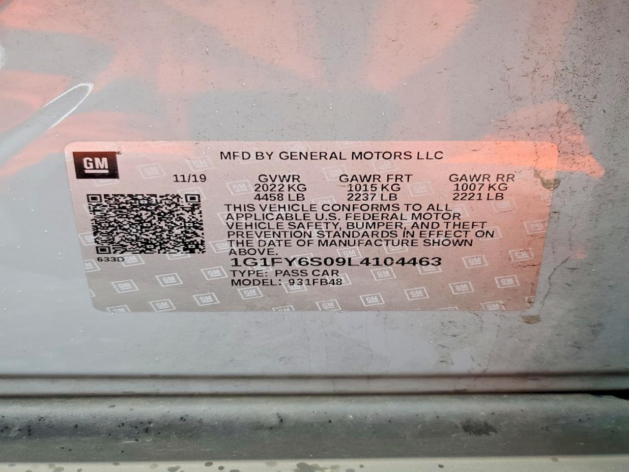 2020 Chevrolet Bolt ev lt