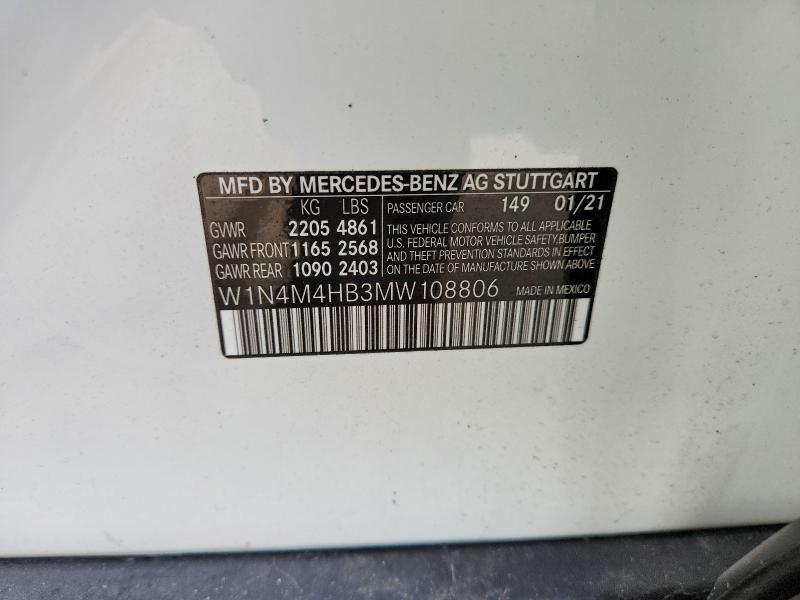 2021 Mercedes-Benz Glb 250 4matic