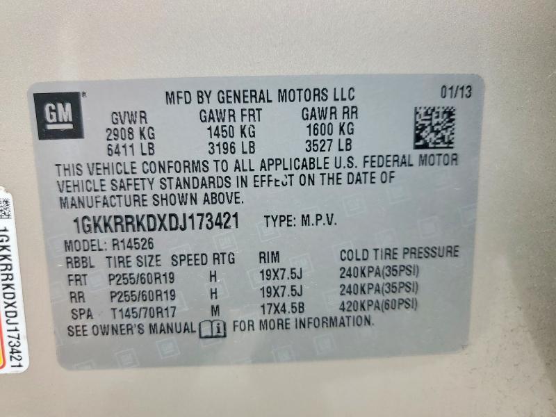 2013 GMC Acadia Slt-1