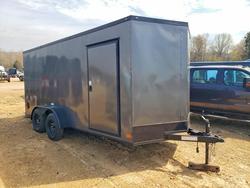 Salvage cars for sale from Copart Chatham, VA: 2025 Nationcraft 7x16ta2 Enclosed Cargo Trailer