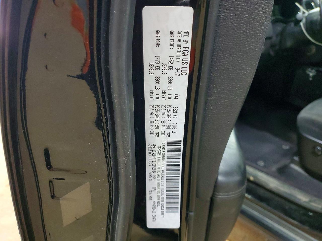 2018 Dodge Durango ssv