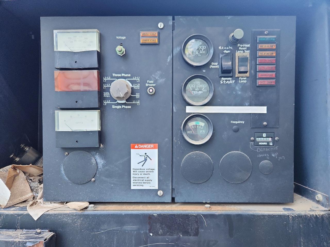 2000 Onan 280SA6 Generation