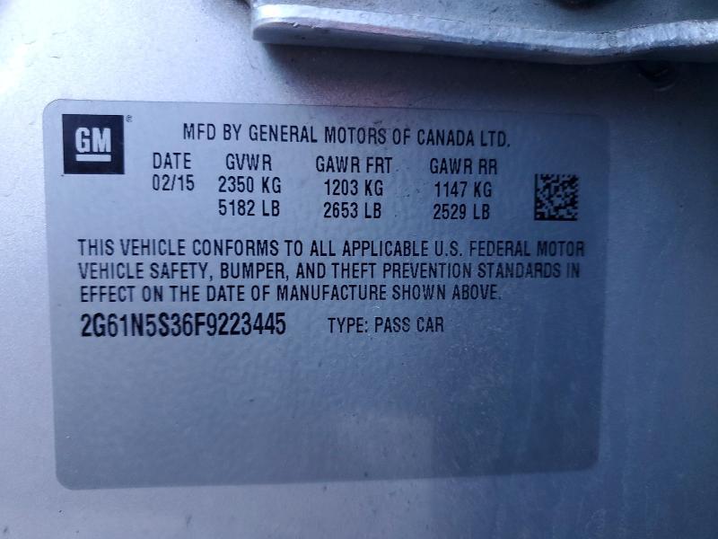 2015 Cadillac Xts Luxury Collection