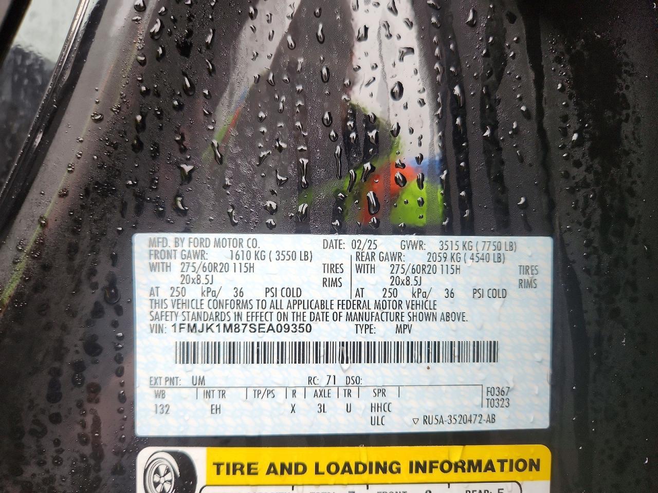 2025 Ford Expedition max Platinum