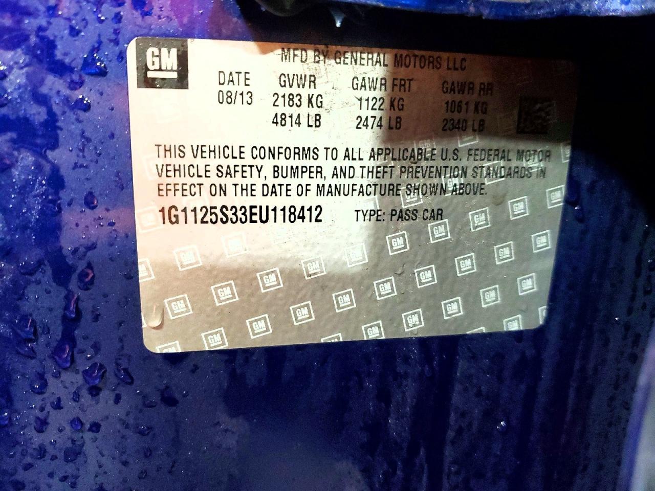 2014 Chevrolet Impala lt