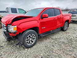 Salvage trucks for sale at Wayland, MI auction: 2015 GMC Canyon SLE