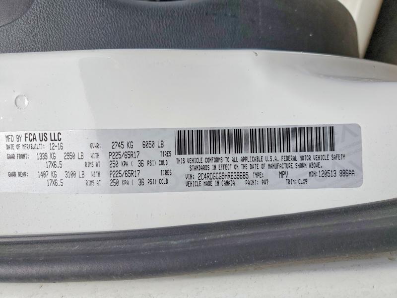 2017 Dodge Grand Caravan sxt