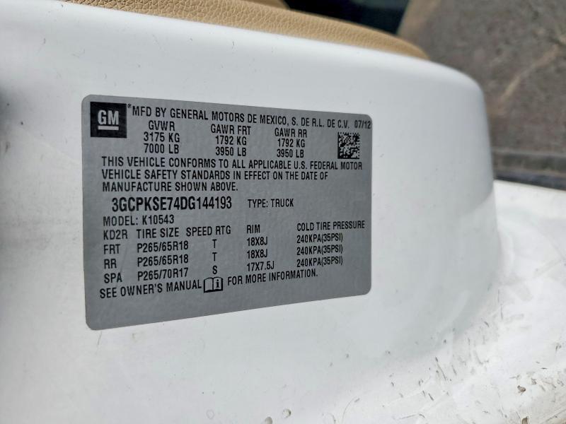 2013 Chevrolet Silverado K1500 LT