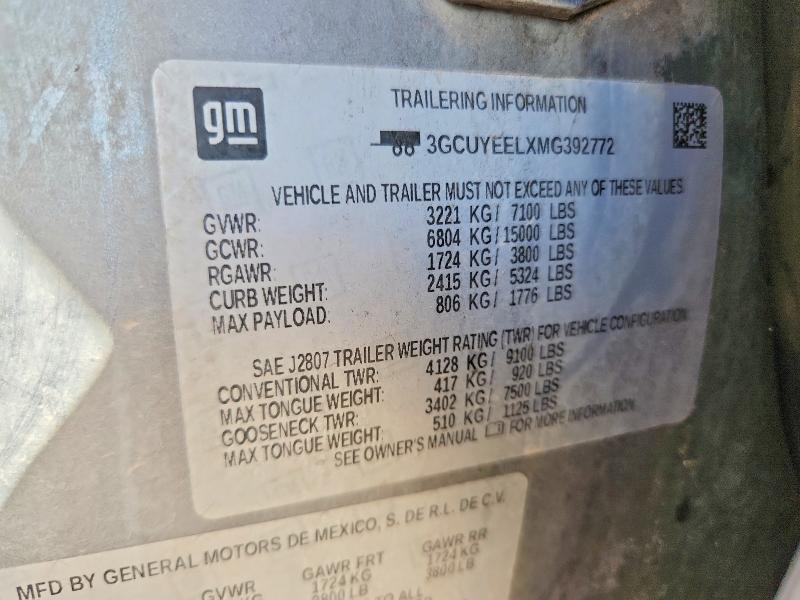 2021 Chevrolet Silverado K1500 rst