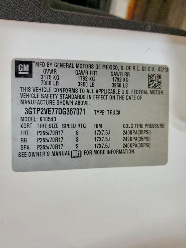 2013 GMC Sierra K1500 SLE