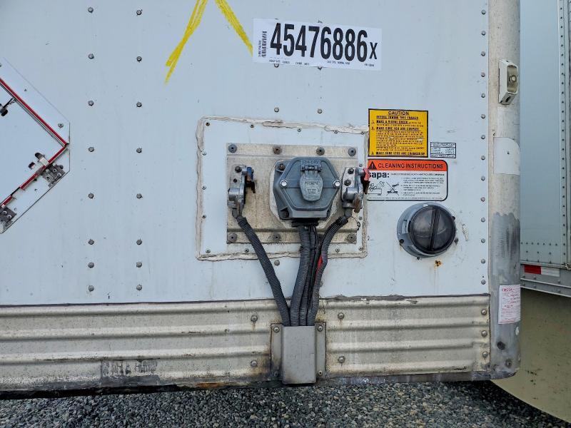 2015 Utility VS2DX DRY Van Trailer