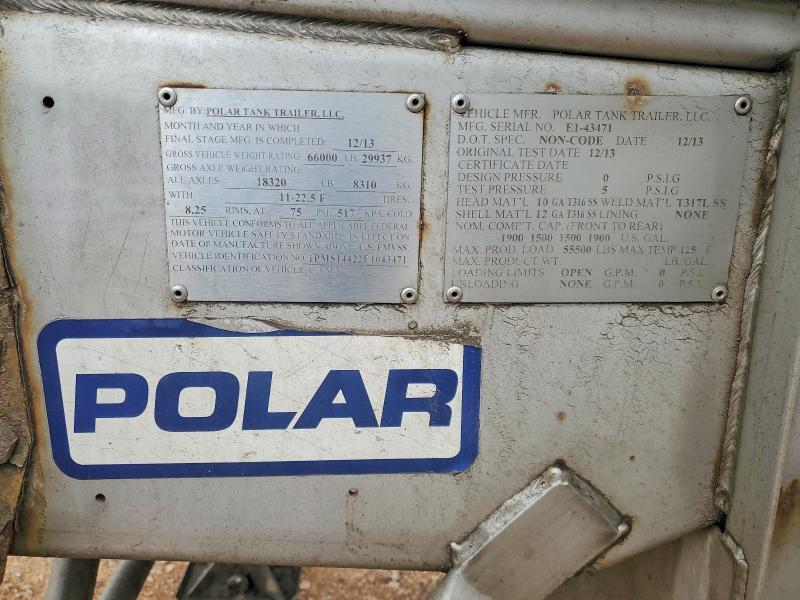 2014 Polar Tank Trailer
