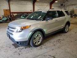 2013 Ford Explorer xlt en venta en Center Rutland, VT
