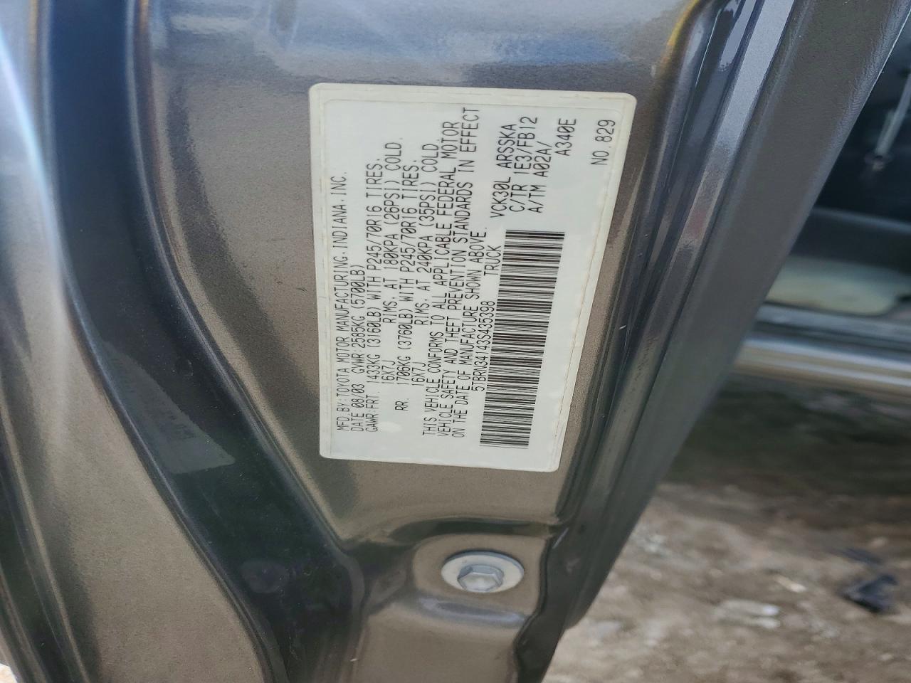2003 Toyota Tundra SR5