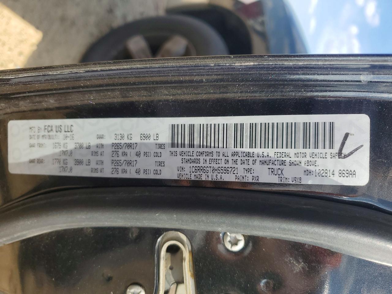 2017 Dodge RAM 1500 SLT