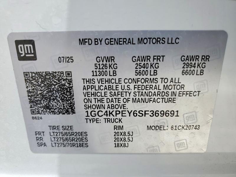 2025 Chevrolet Silverado K2500 Heavy Duty LTZ