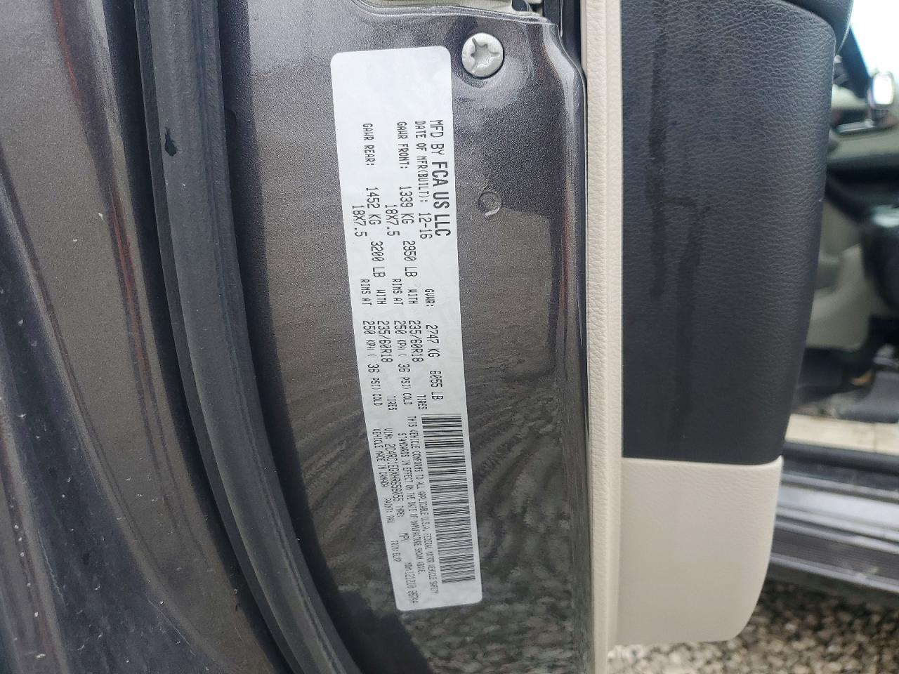 2017 Chrysler Pacifica Touring l Plus