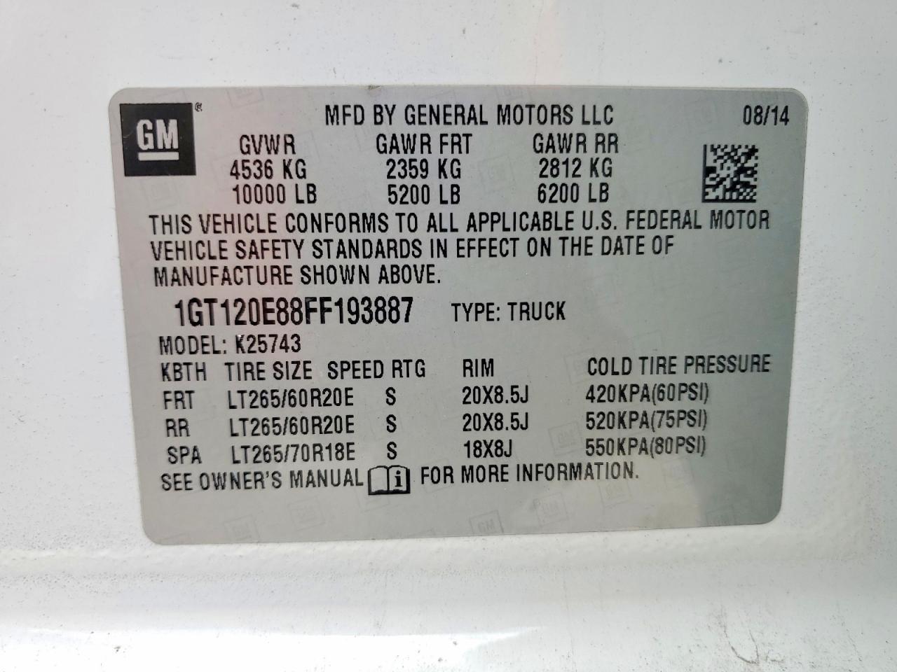 2015 GMC Sierra K2500 Denali