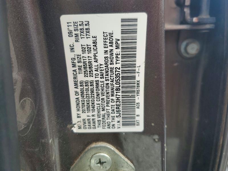 2011 Honda Cr-v exl