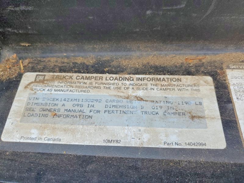 1991 Chevrolet GMT-400 K1500