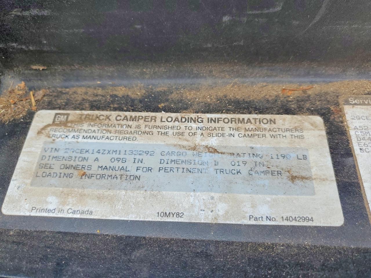 1991 Chevrolet GMT-400 K1500