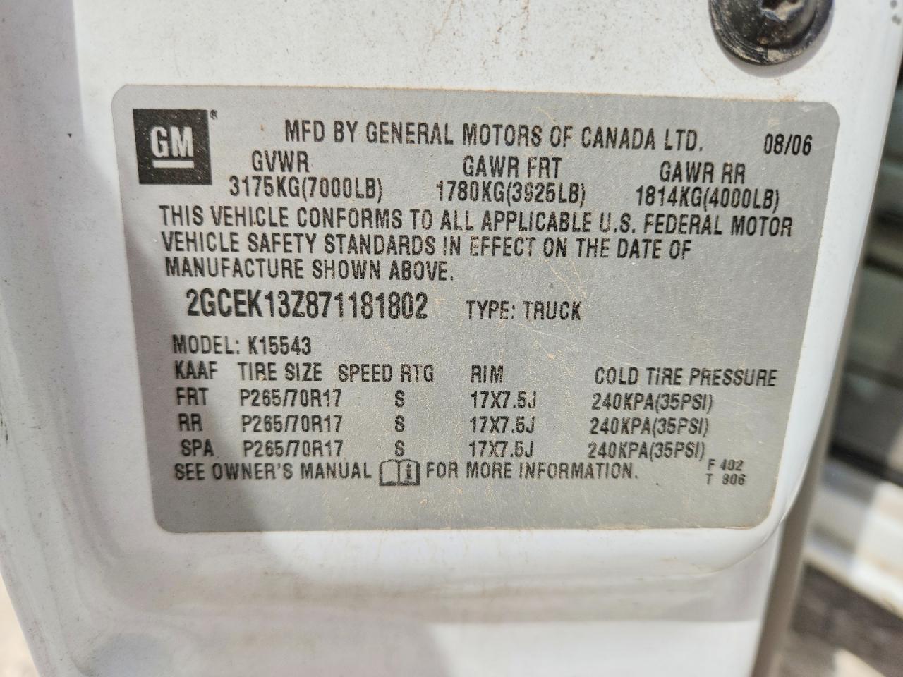 2007 Chevrolet Silverado K1500 Classic Crew Cab