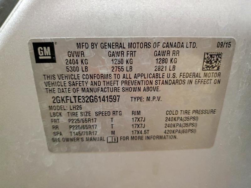 2016 GMC Terrain sle