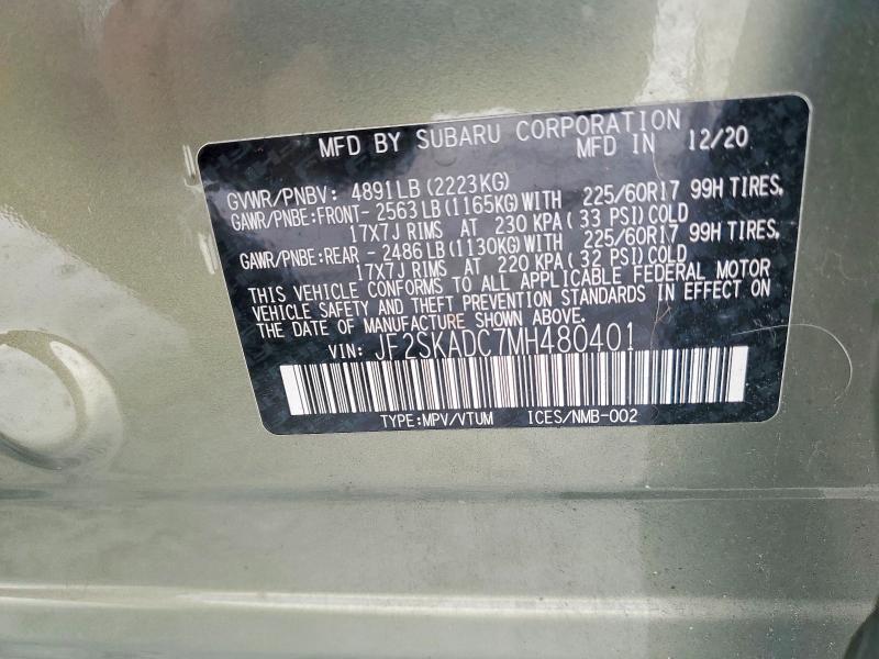 2021 Subaru Forester