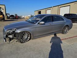 Mercedes-Benz S-class salvage cars for sale: 2016 Mercedes-Benz S 550