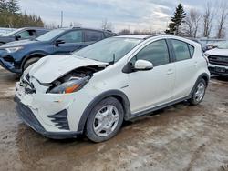 Toyota Prius salvage cars for sale: 2018 Toyota Prius c