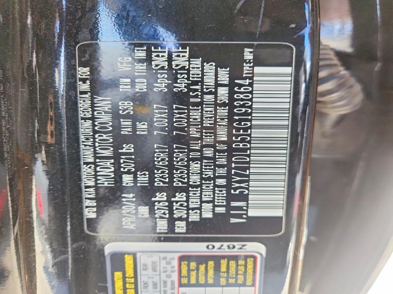 2014 Hyundai Santa fe Sport 2.4l