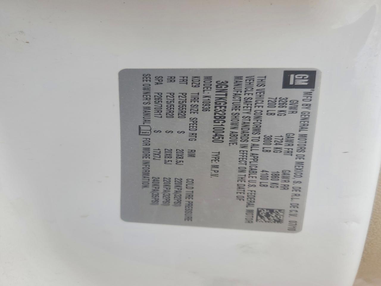 2011 Chevrolet Avalanche LTZ