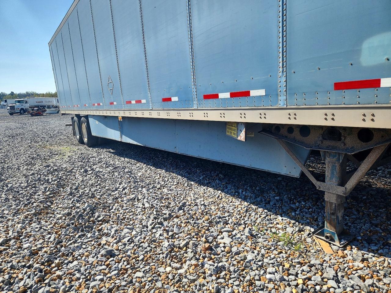 2012 Wabash Dvcvhpc DRY Van Trailer