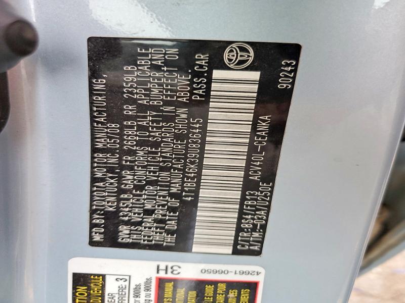 2009 Toyota Camry le