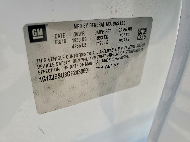 2016 Chevrolet Malibu Hybrid