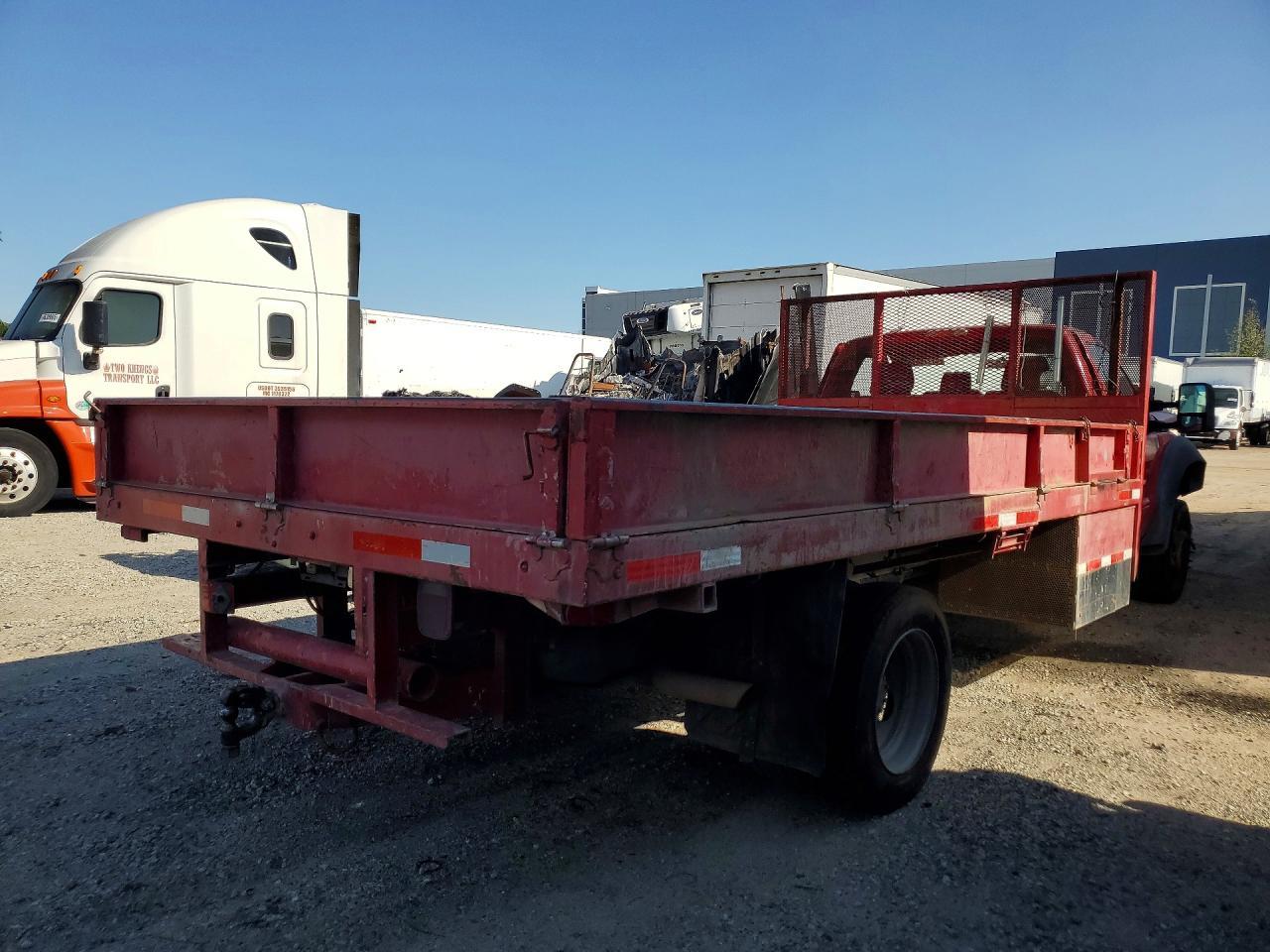 2014 Ford F550 Super Duty Flatbed Truck