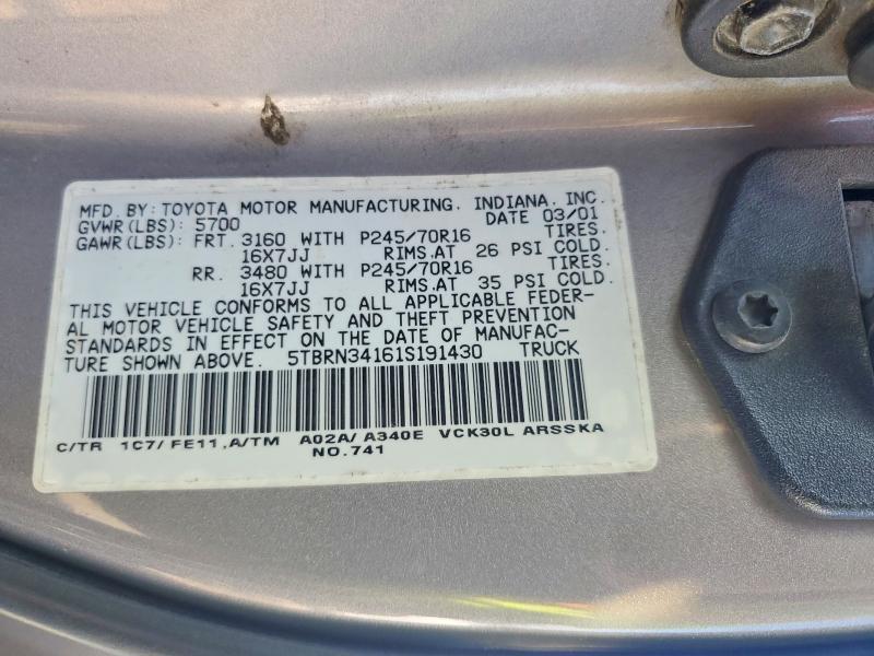 2001 Toyota Tundra SR5