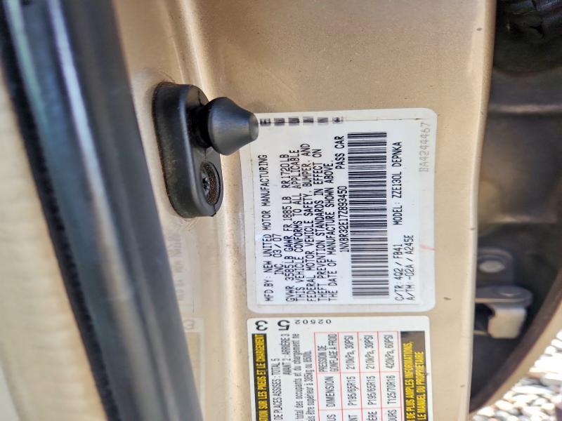 2007 Toyota Corolla le