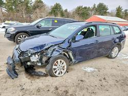Vehiculos salvage en venta de Copart Mendon, MA: 2017 Volkswagen Golf Sportwagen s
