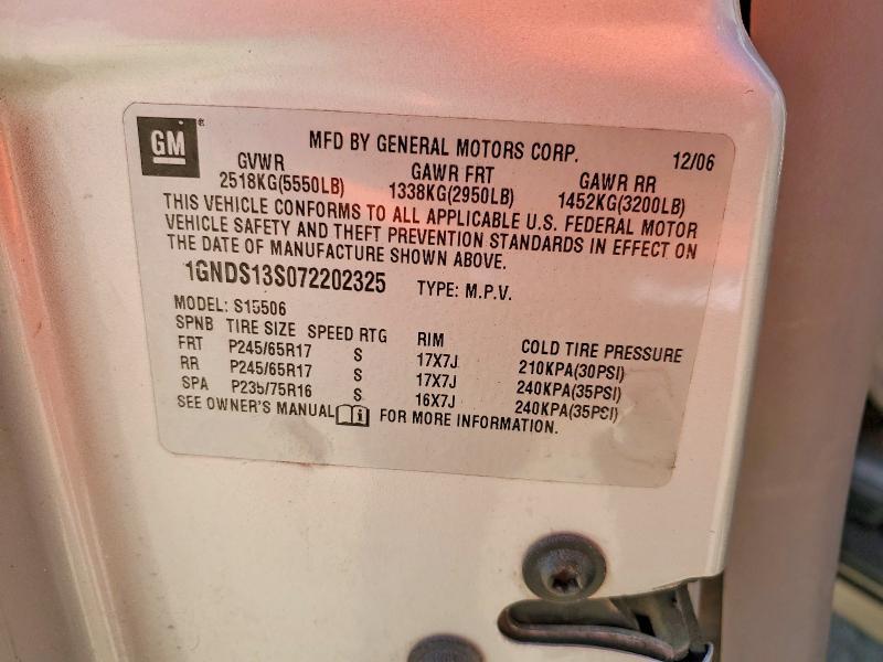 2007 Chevrolet Trailblazer ls