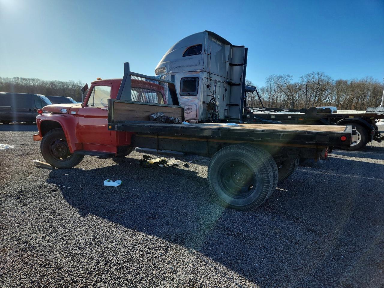 1966 Ford F600 Flatbed Truck