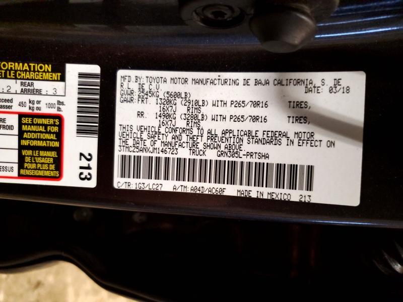 2018 Toyota Tacoma TRD OFF-Road