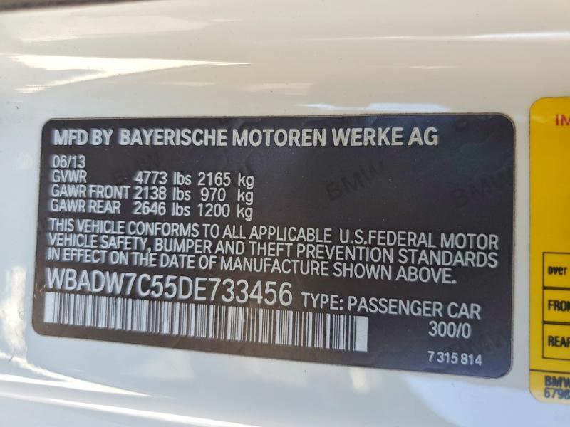 2013 BMW 328 i Sulev