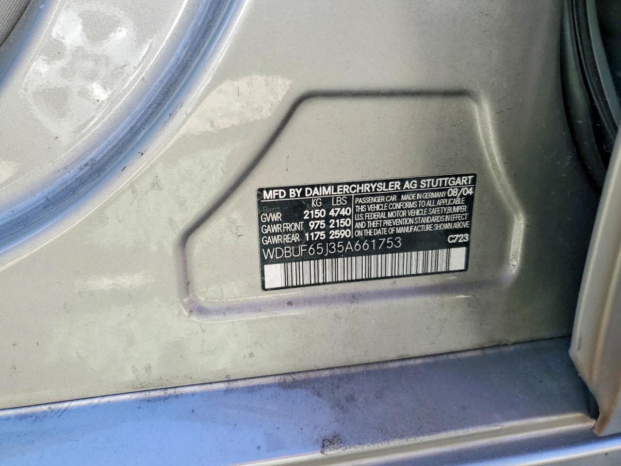 2005 Mercedes-Benz E 320