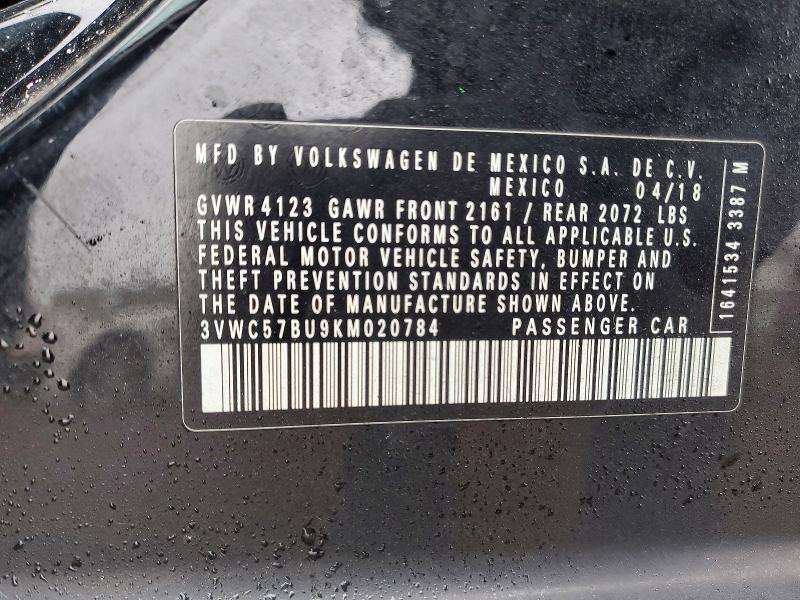2019 Volkswagen Jetta s